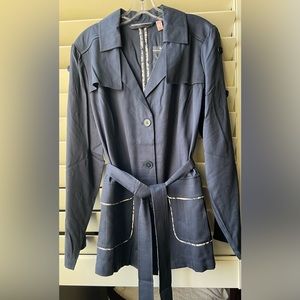 Laurie Felt - 14 - NWOT -Extra Button-Blue Jacket - Look at Pictures - Adorable